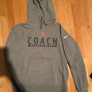 Nike Orangetheory Coach Women’s Gray Hooded Sweatshirt. Size Small.